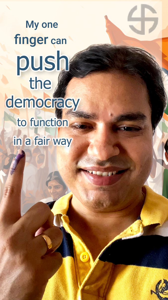 roshanerd's tweet photo. Push the #democracy https://t.co/tlhyFqS38U
