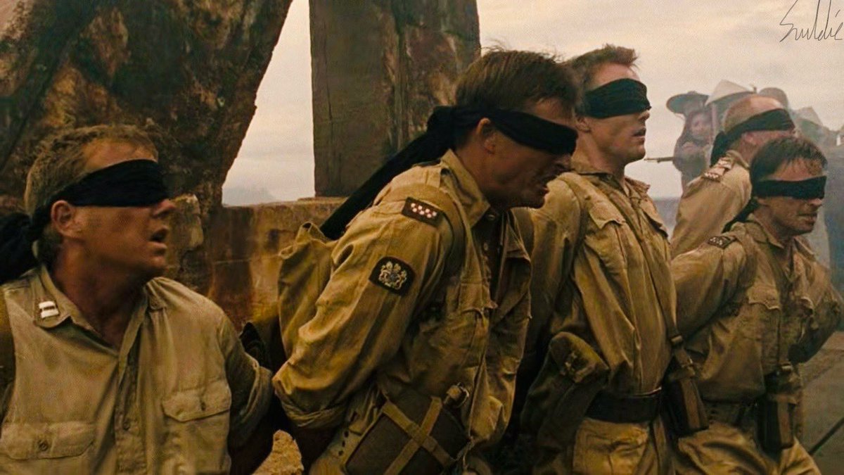 Sruldie's tweet photo. Still shots from the film:
To End All Wars (2001) 🎥🍿🪖
Dir. David L. Cunningham 🎬
Featured are Ciarán McMenamin, James Cosmo, Robert Carlyle and Kiefer Sutherland 🤩
#ToEndAllWars #CiaránMcMenamin #JamesCosmo #RobertCarlyle #KieferSutherland #DavidLCunningham https://t.co/0UD2cbPQE4