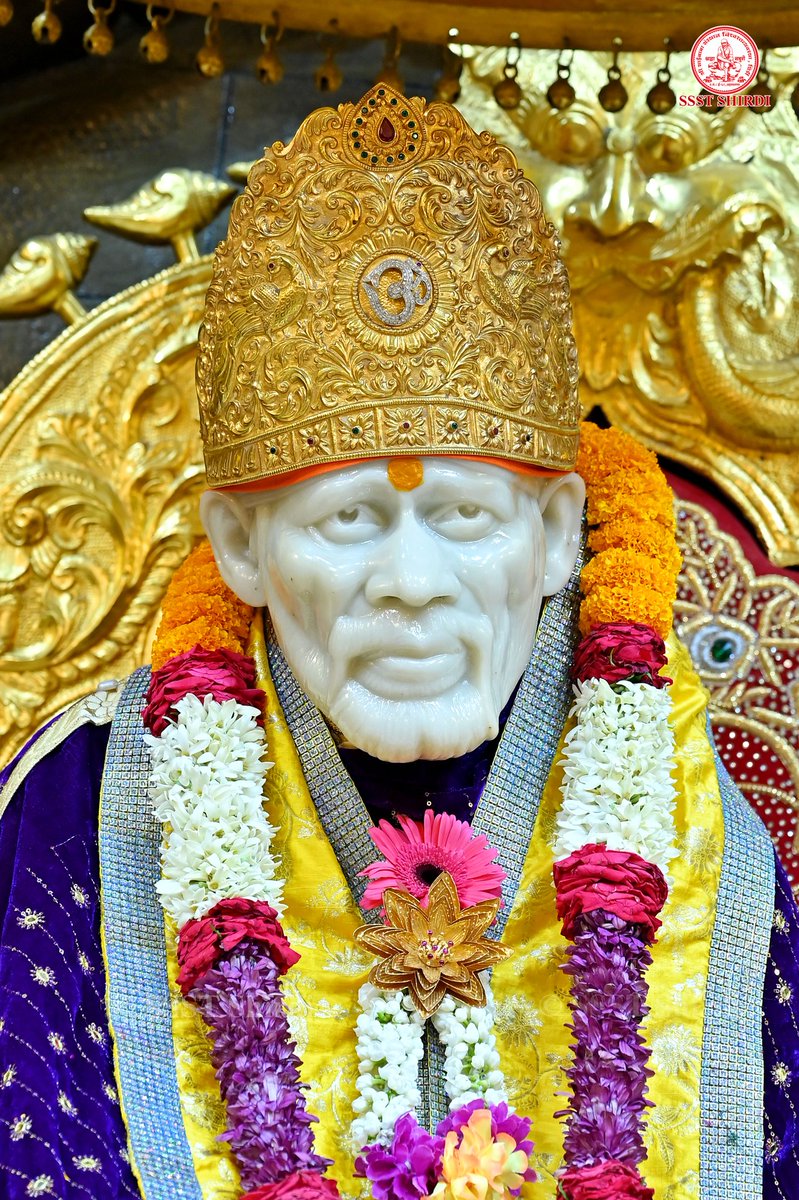 *!! ॐ साई राम !!*
*श्री साईबाबा संस्थान विश्वस्त व्यवस्था,शिर्डी*
*!! ॐ Sai Ram !!*
*Shri Saibaba Sansthan Trust, Shirdi*
 *आरती :-शिर्डी माझे पंढरपुर* 
*बुधवार ०५ जून २०२४*    
*Aarti :- Shirdi Majhe Pandharpur*
*Wednesday 05 June  2024*