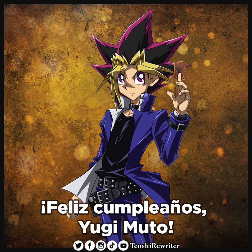 TenshiRewriter's tweet photo. Hoy es el cumpleaños de Yugi, pero también es una fecha importante para mí. Por eso quería aprovechar este día para compartir que, después de mucho, he tomado una decisión. 
El proyecto se detuvo debido a la falta de tiempo debido mi empleo. https://t.co/TNH9MRygVn