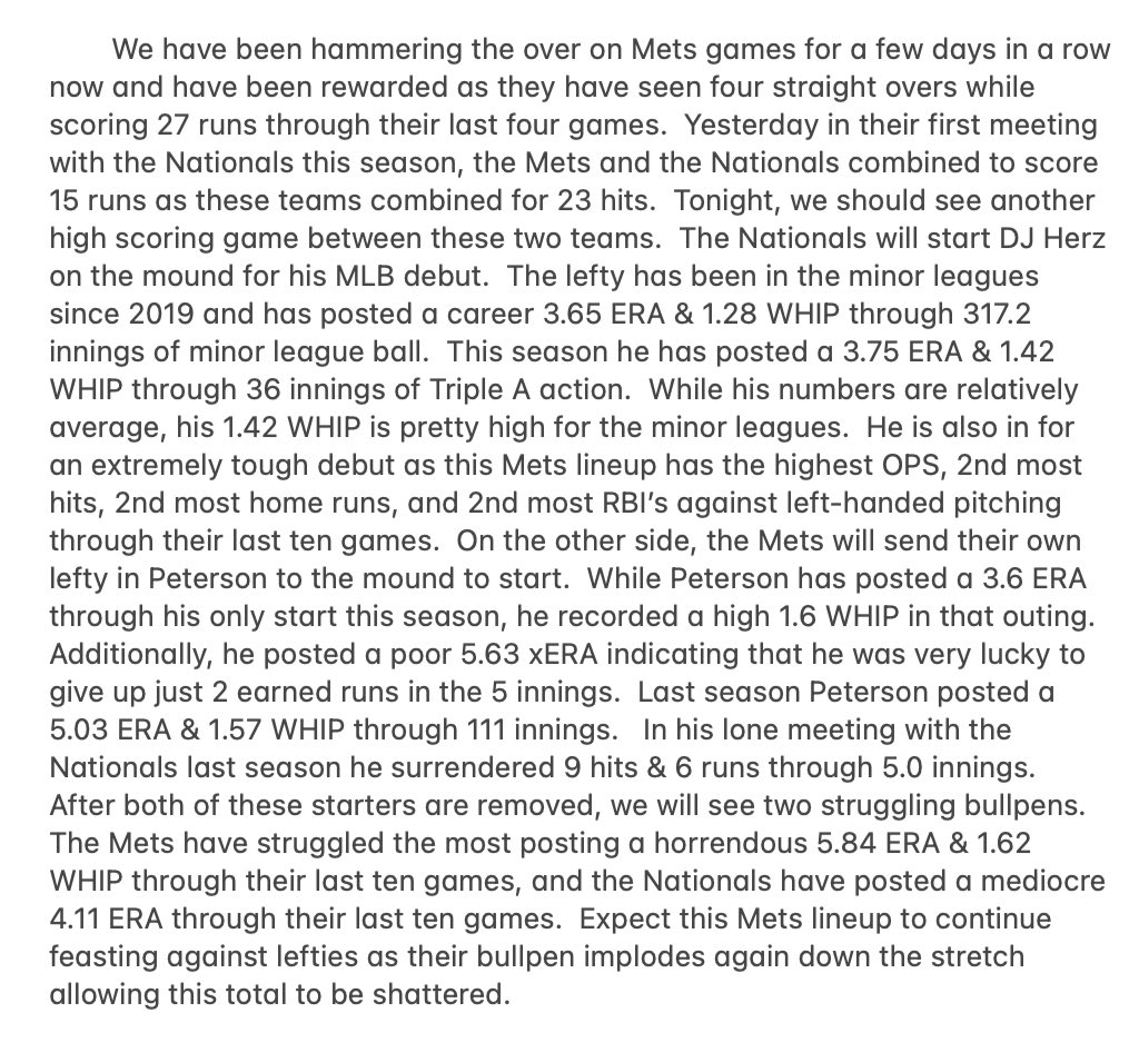 SRCGROUP2K's tweet image. For Free Plays Tomorrow 
- 1 Free Every 100 Likes/Replies

Tonight's MLB Free
⚾️Mets TTO 4.5 (5U)✅
⚾️Orioles -1 (5U)✅
⚾️Mets Nats F5 O4.5 (3U)✅
⚾️Orioles TTO 4 (3U)✅
⚾️Blue Jays TTU 3.5 (3U)✅
⚾️Mets Nationals Over 9 (5U)🅿️