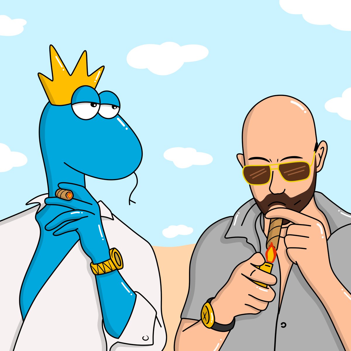 Mambaraider445's tweet photo. @rizlfg @mambaonbase I ssssee TWO KINGSSSS $MAMBA https://t.co/pALIgVz0iA