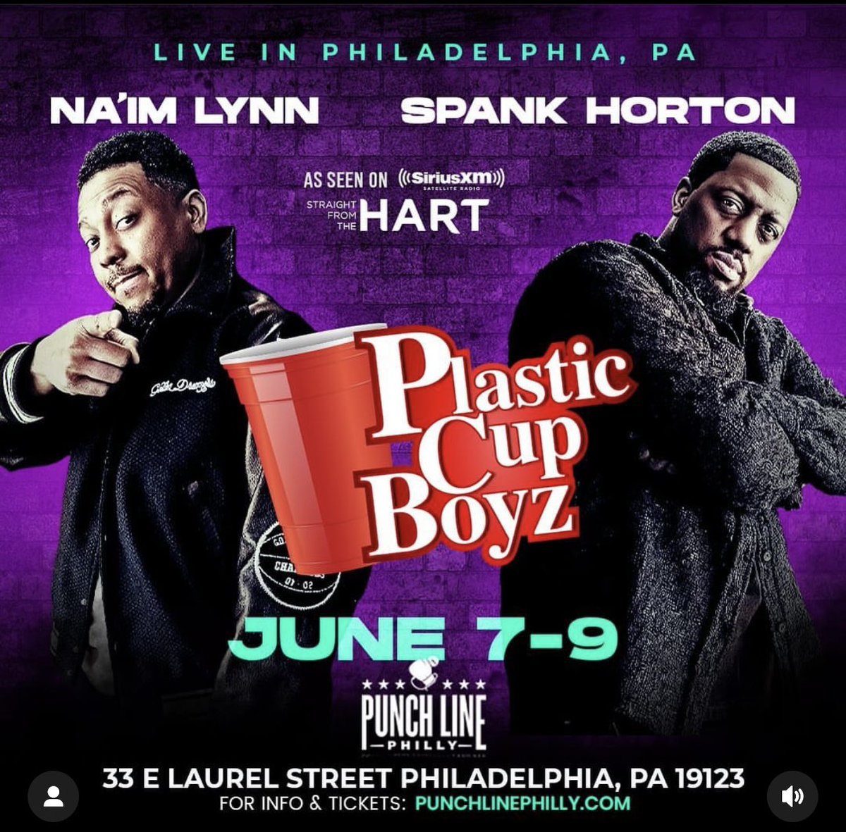 SpankHorton's tweet photo. Philly this weekend pull up https://t.co/MP6cT968Cc