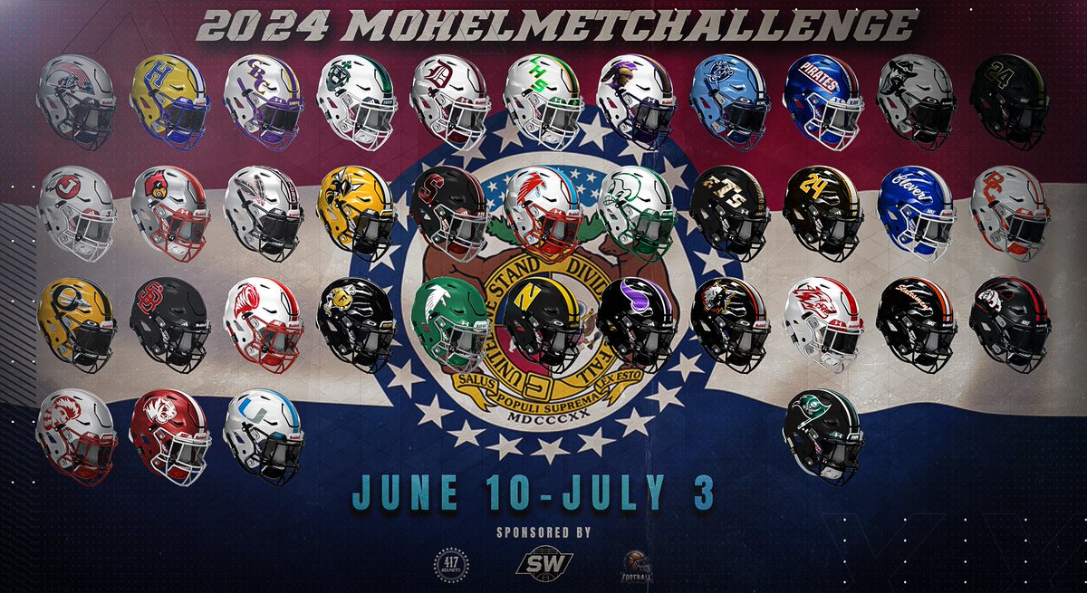The Perryville Pirates are IN the '24 #MOHelmetChallenge! Just THREE days left to enter ‼️ Go to the link below, register your favorite school/helmet, and make a $20 donation to the American Cancer Society of Missouri. Brackets coming 🔜👀 raiseyourway.donordrive.com/index.cfm?fuse…