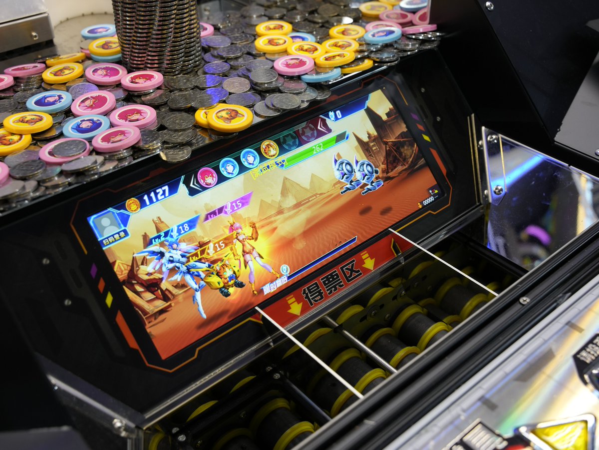 PlaymoreCat's tweet photo. Are you ready to play the new coin pushers？
#arcade #arcadegame #fyp #viral #new https://t.co/qpt6yn58VK