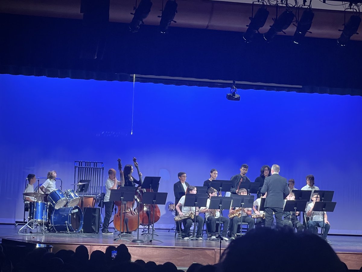 A wonderful evening with our 5th grade musicians!! So proud!!