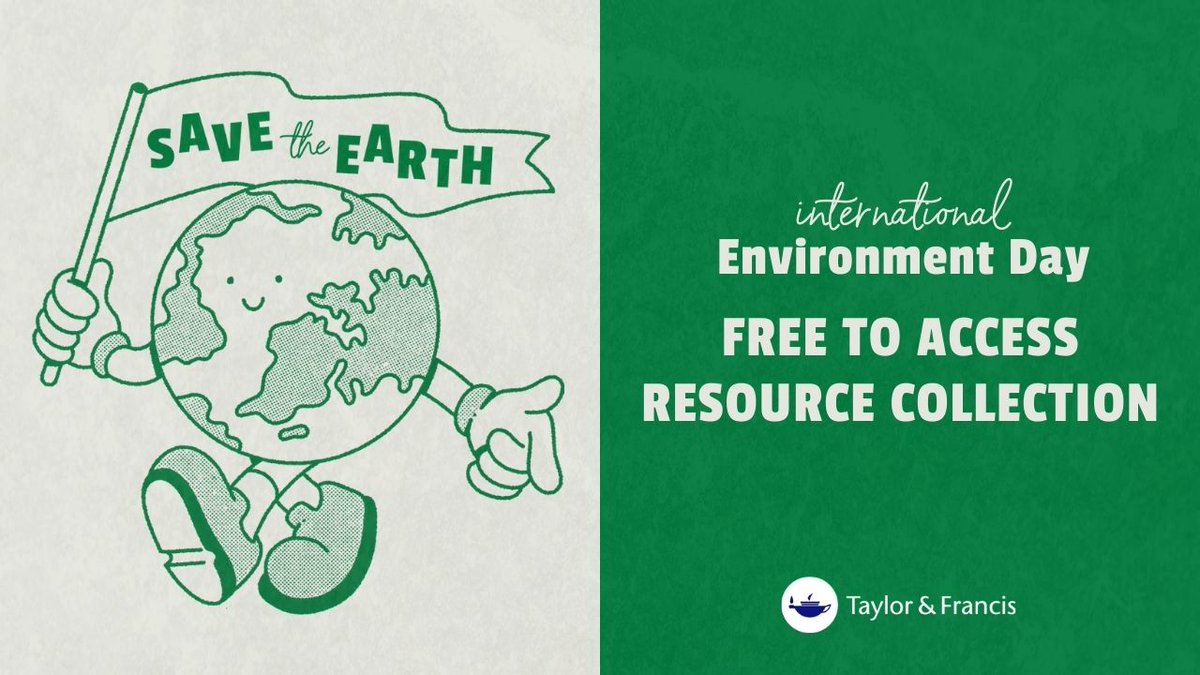 tandfonline's tweet photo. On World Environment Day, elevate your research journey with the latest environmental studies and, critical reviews to make a lasting impact on environmental research. https://t.co/afVBaevzmW

#GenerationRestoration #FreeAccess @UNEP https://t.co/kSFKhMGgt4