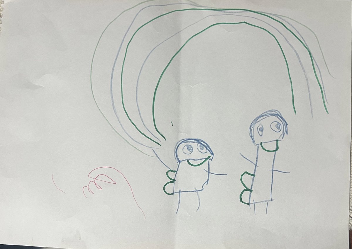 Danipreciado's tweet photo. Mi prima se estaba dibujando a ella y su amiguita y luego dijo “voy a dibujar mis nalgas”…. https://t.co/21ll0vW6KU