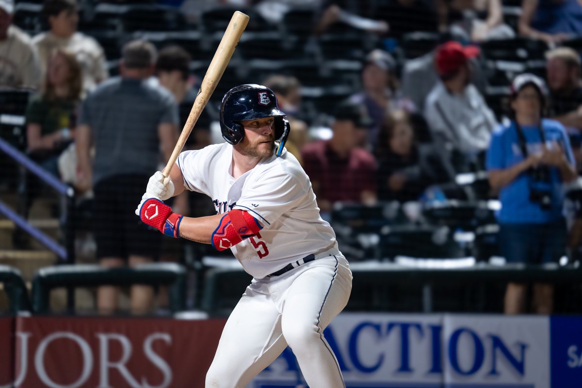 After an RBI double from @Bcrim23 put the #RRExpress ahead 1-0 in the top of the first inning, tonight's game in Oklahoma City has been delayed again due to rain. Stay tuned here for any updates!