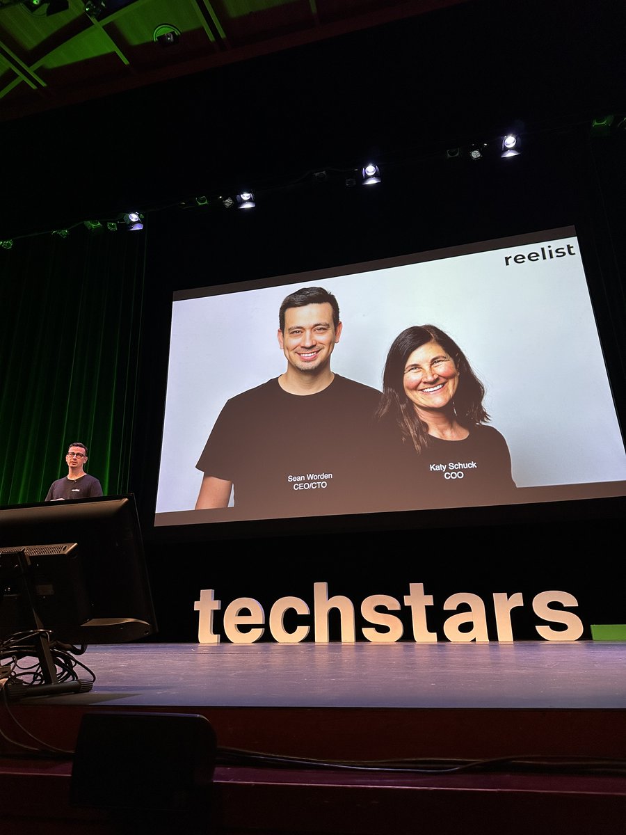 Techweek_'s tweet photo. So many mindblowing ๐คฏ presentations from @techstars at #DemoDay! both in quality and variety of industries represented.
Spotlight: #Reelist gives HR teams all the tools they need to hire directly off social platforms like TikTok & Instagram, with video. https://t.co/OISikFc8Aw