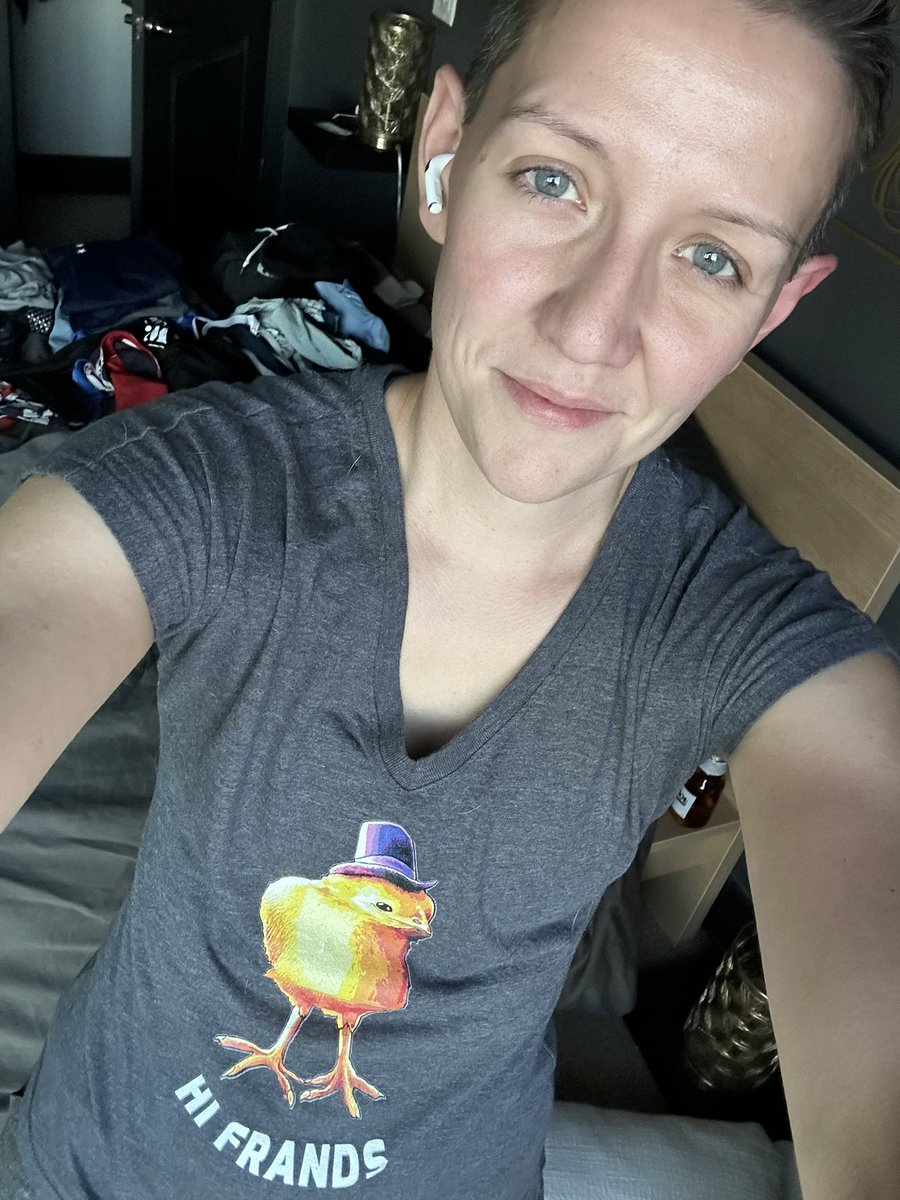 TalHoTS's tweet photo. @MFPallytime @auraholly 

Remember this??? Hi frands!!!! Im in the process of moving (ignore the mess) and I found this shirt! It’s never fit me (was always a little small) and now it does! Damn, 10+ years at least? Anyways, still follow and still show the love. ❤️ https://t.co/0DCajwUUH7