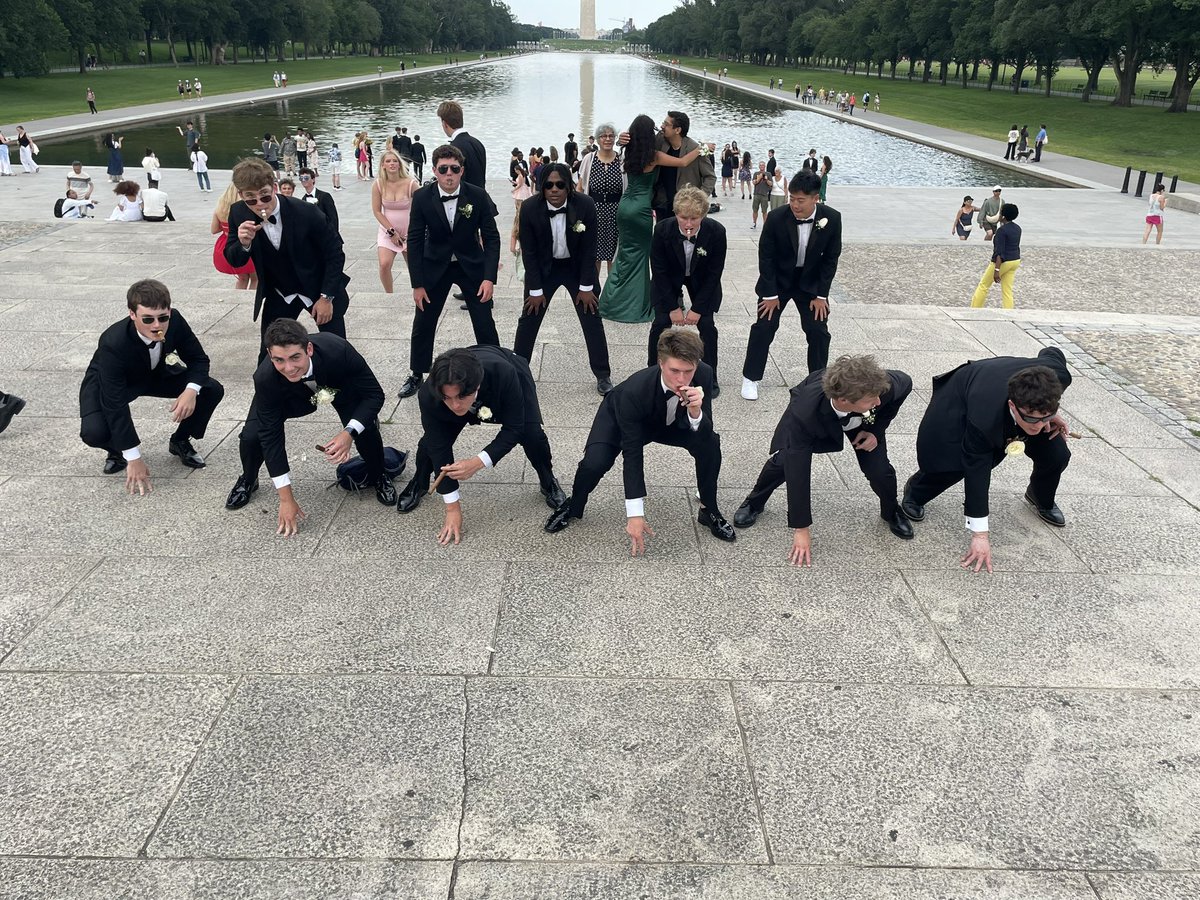 o_martin90's tweet photo. My seniors texted me this picture in their single wing positions before prom. Going to miss this group. https://t.co/1PMfBrI8ND