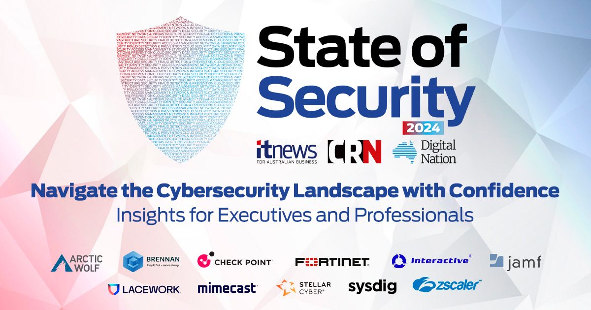 Explore critical topics such as cloud security, identity management, and beyond.
Delve into invaluable strategic perspectives from top CIOs, CISOs, board members, and IT channel experts.

Report here: itnews.com.au/state-of-secur…

#StateofSecurity #cybersecurity #ITsecurity