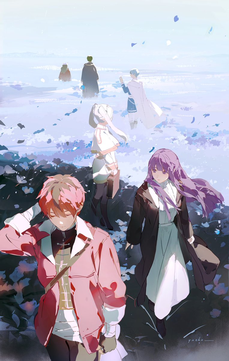 フェルン ,フリーレン ,シュタルク 「20% off prints this week! Put up some ne」|yueのイラスト