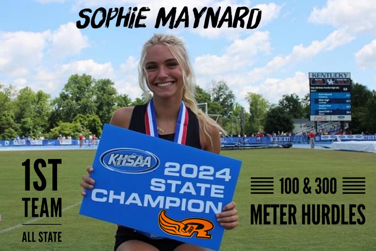RandyHelton21's tweet photo. Congratulations to Sophie Maynard &amp; Evan Burroughs for making 1st &amp; 2nd Team All State in Class A Track &amp; Field.
#showupandcompete🐏🥇🥈 https://t.co/CwCAJURnzx