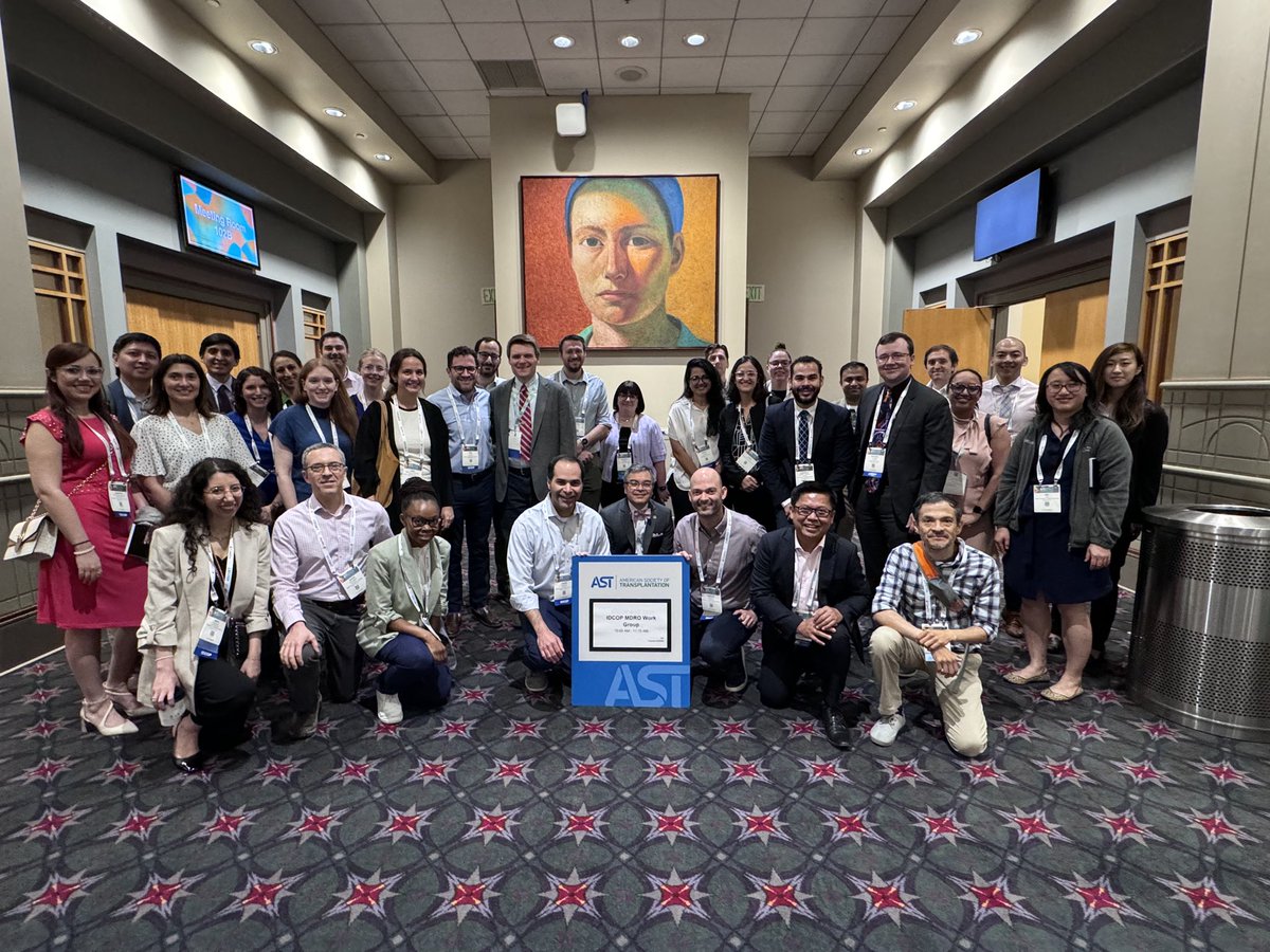 Infectious Diseases Community of Practice - AST (@ast_idcop) on Twitter photo Cheers to the <a href="/AST_IDCOP/">Infectious Diseases Community of Practice - AST</a> MDRO workgroup - who met today at #ATC2024Philly with an incredible turnout!
So many dedicated #TxID physicians working on solving problems!!
Chairs: @m_pereiramd <a href="/Admishkin/">Aaron Mishkin</a> Cheers to the <a href="/AST_IDCOP/">Infectious Diseases Community of Practice - AST</a> MDRO workgroup - who met today at #ATC2024Philly with an incredible turnout!
So many dedicated #TxID physicians working on solving problems!!
Chairs: @m_pereiramd <a href="/Admishkin/">Aaron Mishkin</a>