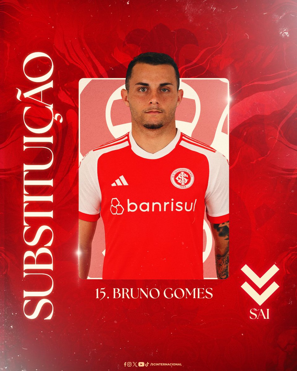 SCInternacional's tweet photo. #RTOxINT | 0-2 | 2T | 45' - Gustavo Prado em campo! Cria do #CeleiroDeAses substitui @BrunoGomes_01! 👏👏👏👏

🇦🇹 #VamoInter

🎧 https://t.co/K7K4647snP https://t.co/gCFMldpHcp