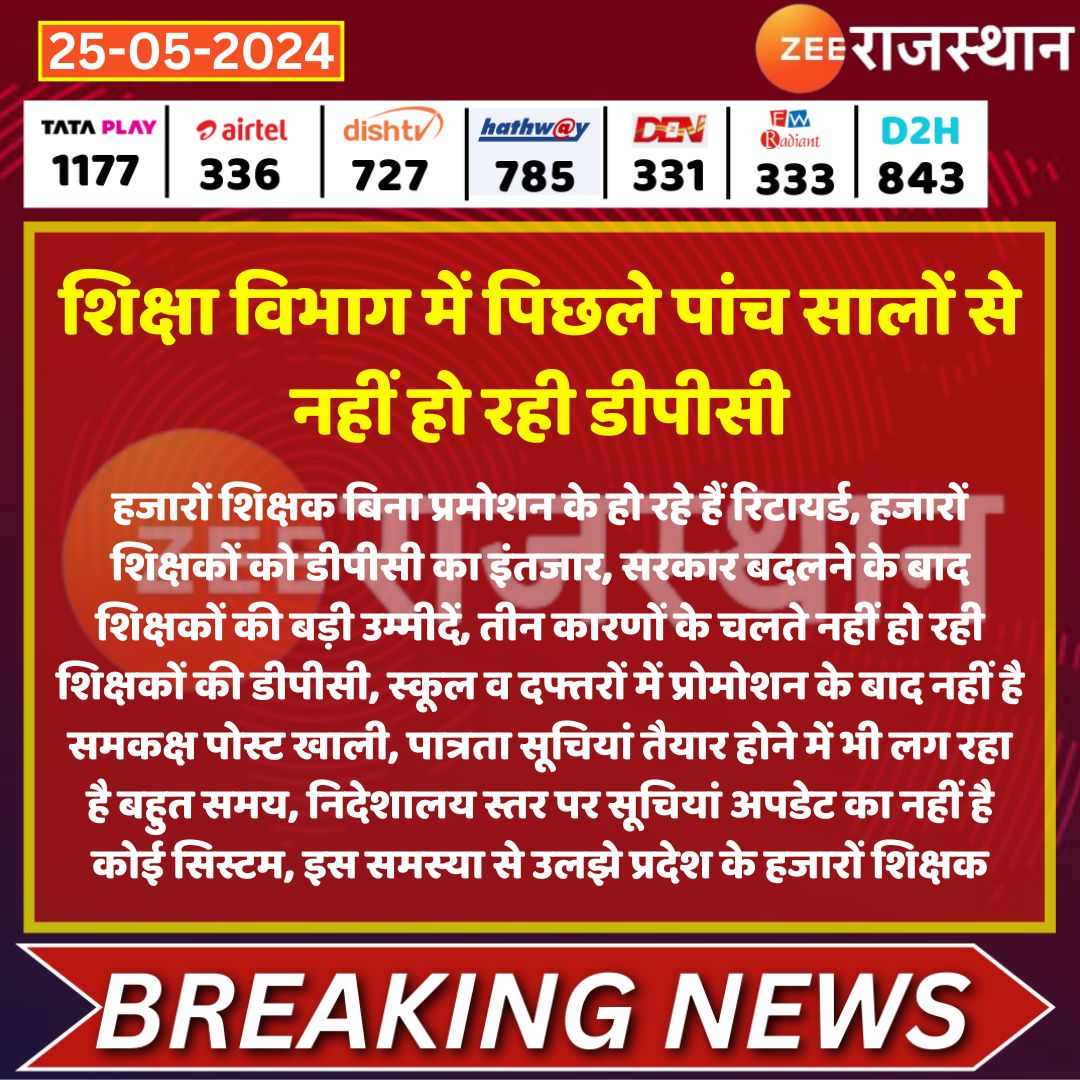 माननीय <a href="/madandilawar/">Madan Dilawar</a> जी करबद्ध निवेदन हैं कि  शिक्षा  विभाग में लंबित उपप्राचार्य पदस्थापना, 4 वर्षो से बाकी #व्याख्याता DPC , #वरिष्ठ #अध्यापक DPC  , प्राचार्य एवम उप प्राचार्य DPC करवाए ताकि नए सत्र में नामांकन बढ़े । <a href="/rajeduofficial/">Dept of Education, Rajasthan</a>
<a href="/PRESIDENTBKN2/">GIRDHARI GODARA प्रदेशाध्यक्ष रेसला</a> 
<a href="/DrAshokJat/">Dr. Ashok Jat</a> <a href="/Mukeshmahar_/">Mukesh Meena</a>