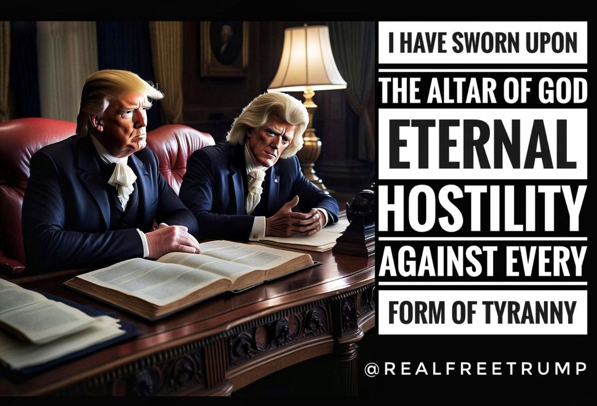 PetrAleph's tweet photo. Rally with us @realFreeTrump 🔥Carrying up the powerfull message of our founding father 🇺🇸Thomas Jefferson🇺🇸
💎HODL $FREETRUMP💎as a meme of force💪 for Righteousness & Liberty 🔥
#maga #foundingfathers #mememagick #justice #trumpmeme #freetrump https://t.co/y8rJalcc97