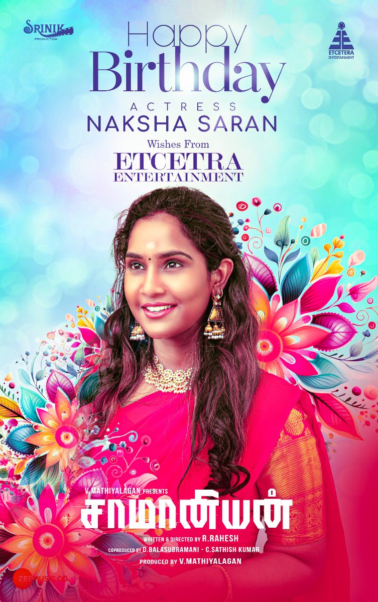 Mathiyalagan V (@mathiyalaganv9) on Twitter photo “I wish you all the best for a prosperous future ahead.” <a href="/naksha_saran/">Naksha Saran</a>
From the Team #saamaniyan
<a href="/Etceteraenter/">Etcetera Entertainment</a> <a href="/MathiyalaganV9/">Mathiyalagan V</a> <a href="/ShritaRao/">Shrrita Rao 🦋</a>
<a href="/direcrahesh/">Director R.Rahesh</a> <a href="/leosivakumar02/">Leosivakumar</a>
<a href="/naksha_saran/">Naksha Saran</a> <a href="/arulchellasamy1/">arulchellasamy</a> <a href="/vkkwriter/">கதாசிரியர் கே கே</a> <a href="/sathish1686/">sathishkumar</a> <a href="/umapathyraja/">Umapathy Raja</a> “I wish you all the best for a prosperous future ahead.” <a href="/naksha_saran/">Naksha Saran</a>
From the Team #saamaniyan
<a href="/Etceteraenter/">Etcetera Entertainment</a> <a href="/MathiyalaganV9/">Mathiyalagan V</a> <a href="/ShritaRao/">Shrrita Rao 🦋</a>
<a href="/direcrahesh/">Director R.Rahesh</a> <a href="/leosivakumar02/">Leosivakumar</a>
<a href="/naksha_saran/">Naksha Saran</a> <a href="/arulchellasamy1/">arulchellasamy</a> <a href="/vkkwriter/">கதாசிரியர் கே கே</a> <a href="/sathish1686/">sathishkumar</a> <a href="/umapathyraja/">Umapathy Raja</a>