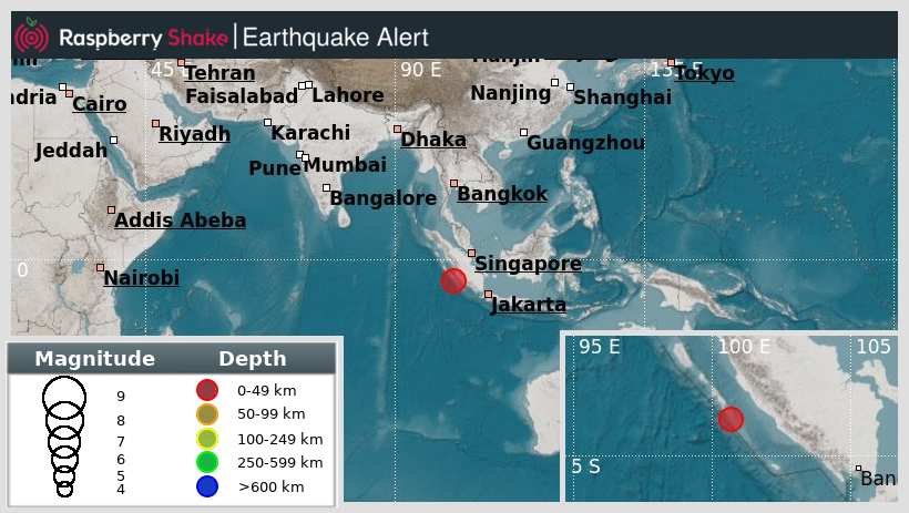 raspishakEQ's tweet photo. Preliminary M5.5 #Earthquake
ID: #rs2024lanyil
116km from #Ipuh, #SouthernSumatra,Indonesia
2024-06-05 02:20 UTC
Source: #GFZ
@raspishake
Join the largest #CitizenScience EQ community ➡ https://t.co/Y5O0dgJqJF
EVENT ➡ https://t.co/436kAsfryM https://t.co/4JPyjmamYz
