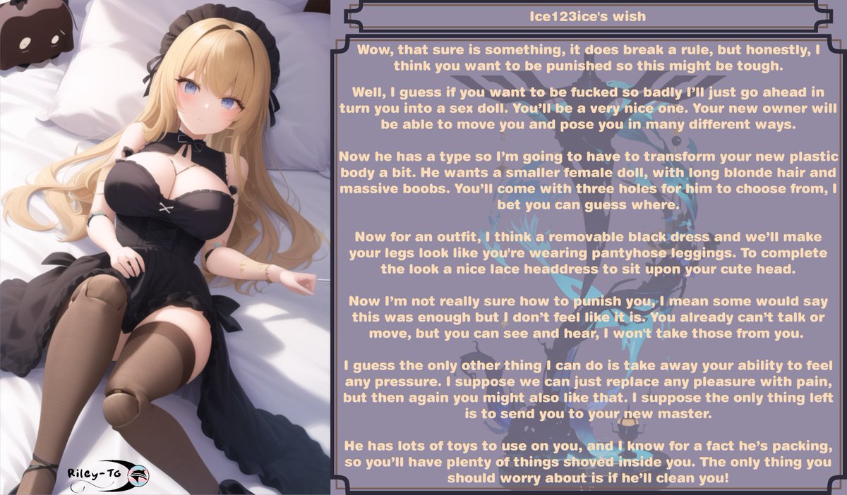 sex doll tf captions Ice123ice's wish #tg #tgcaption #tgtf #tf #tfcaptions #genderbend #trans  #transgender #caption #tgstory #feminization #bodyswap #bodyswitch  #bodyswapping #m2f #genderswap #Mtf #animegirl #transformation #redhead  #maturewoman #bigboobs #bigbreasts #doll