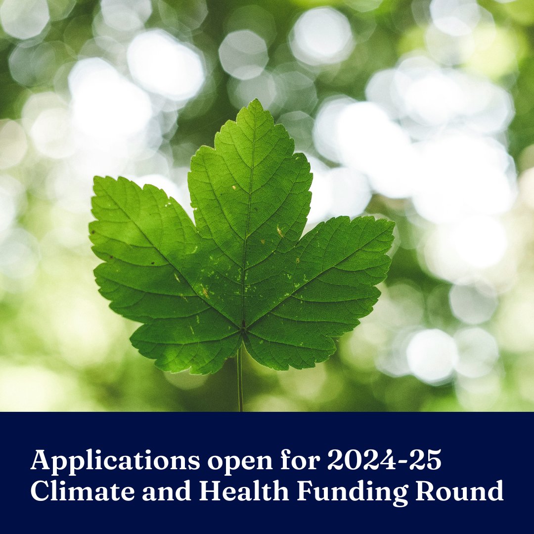 🍃 2024-2025 Climate and Health funding round now open! The Climate CATCH Lab is a collaborative interdisciplinary network advancing knowledge and action at the intersection of climate change and health 👉 unimelb.me/3xdal5c #WorldEnvironmentDay