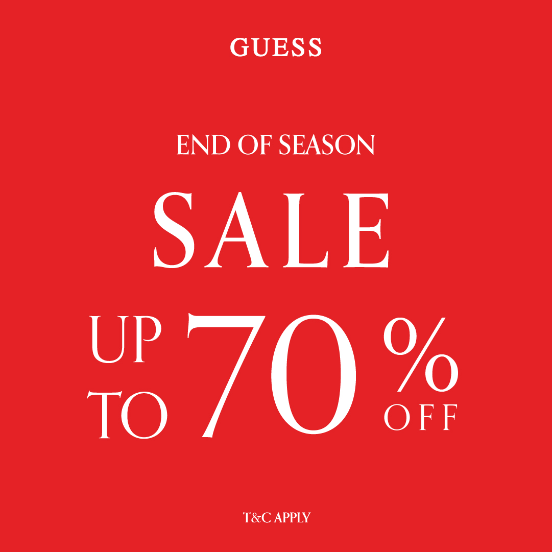 PondokIndahMall's tweet photo. GUESS END OF SEASON SALE!
Up to 70% OFF on your favorite styles! Don't miss out on these incredible deals—it's your chance to refresh your wardrobe at unbeatable prices.
#LoveGUESSID
@gilangagung.id https://t.co/DZfJskJRKJ