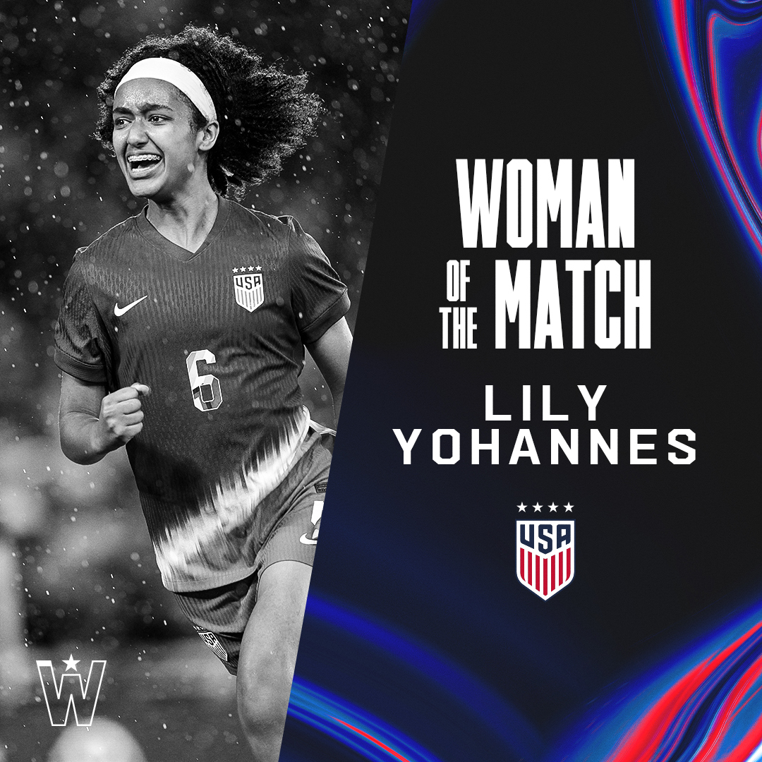 You score in your debut, you win Woman of the Match!

Congrats, Lily! 🎉