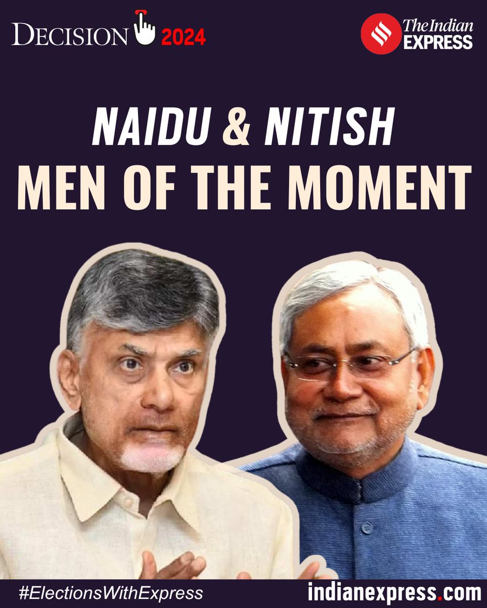 With #BJP failing to cross majority mark by itself, the formation of a new #NarendraModi government will now depend on support of veteran kingmakers #ChandrababuNaidu of TDP and #NitishKumar of JD(U), both of whom are constituents of BJP-led NDA.

Read: tinyurl.com/bdesp2th