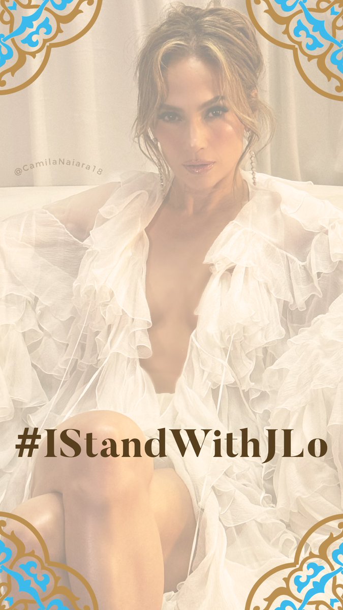 CamilaNaiara18's tweet photo. She is my whole heart, I will always embrace her ideas, support her and respect her decisions about everything. I love you infinitely @JLo #IStandWithJLo
You are my biggest inspiration 🤎
- JLovers Família - https://t.co/az33QMbhqs