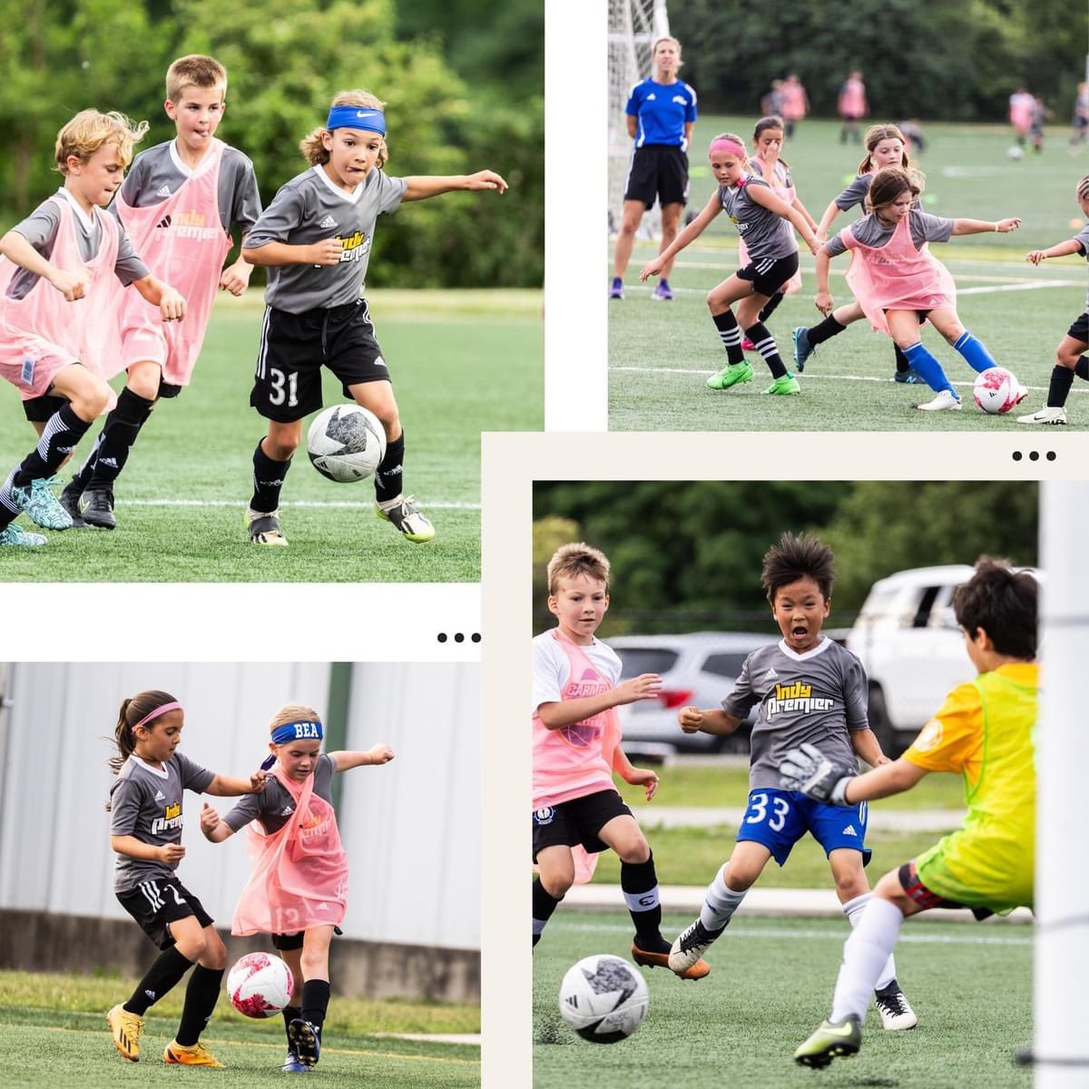 U10s showing up and showing out. A lot of talent mixed in with smiles on display. #premierandproud💙 #tryins