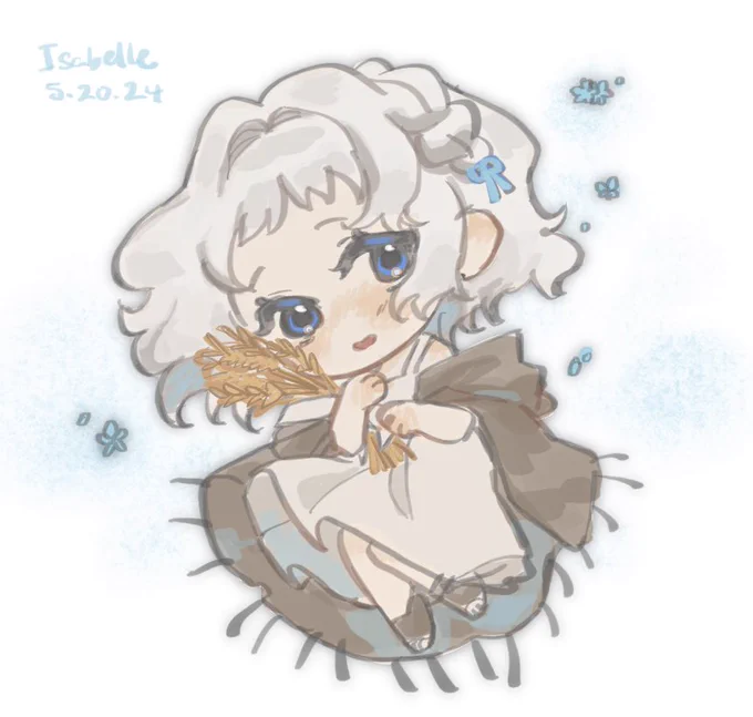 My backlog of Isabelle's is infinite