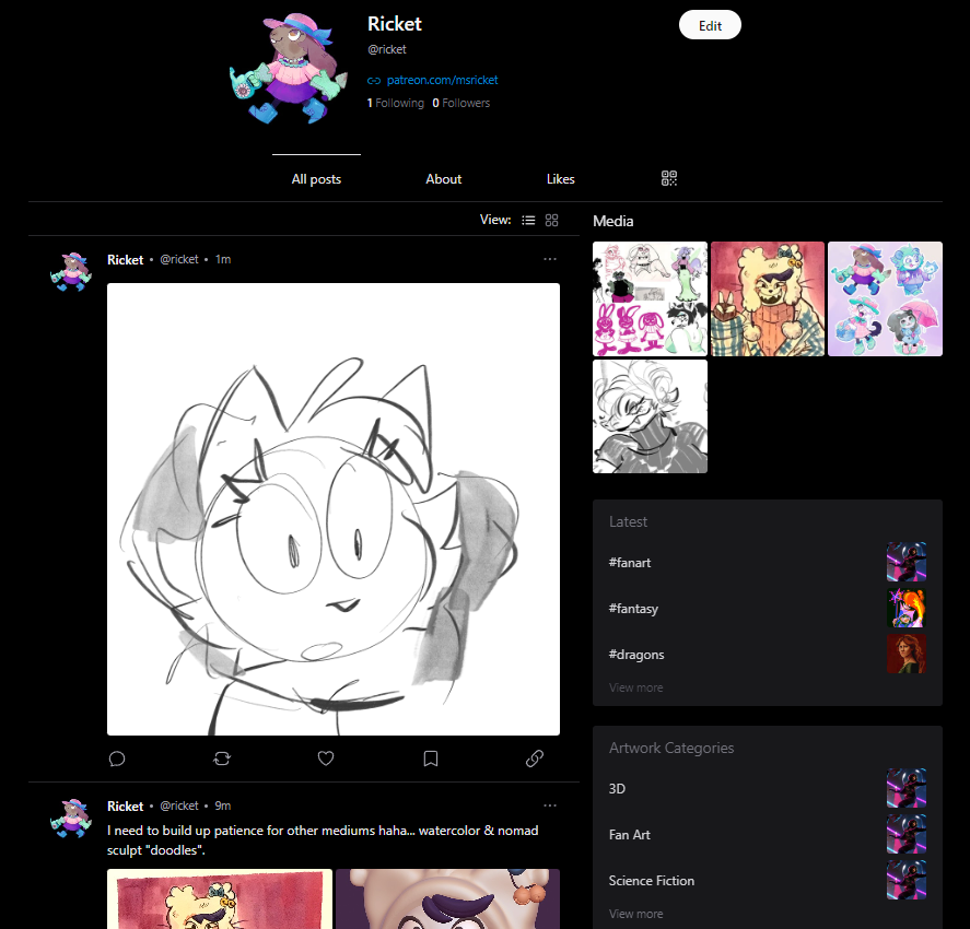 Ricket ~ Commissions Open tweet media