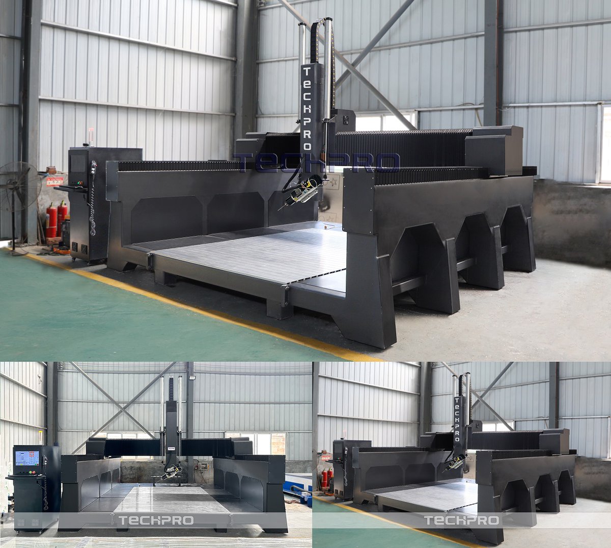 Christytechpro's tweet image. Big size 4 axis 180 degree swing head ATC cnc router for foam cutting
Email: export05@techprocnc.com
Whatsapp/Wechat: +8615964016376
Web: techpro-cnc.com
#cncrouter #4axiscncrouter #atccncrouter #routermachine #woodcuttingmachine #epscutting #engravingmachine #foamcutting