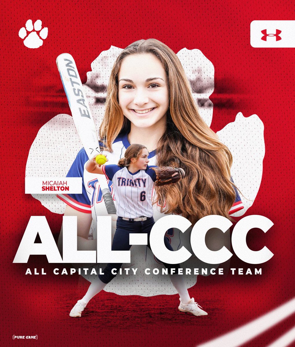 TPSAthletics1's tweet photo. Emma Rose Meldrum and Micaiah Shelton have been selected for the All-Capital City Conference Softball Team! Honorable Mention goes to Emory Harris, Harper Johnson, Evie Knight, Madi Milton, and Marley Sharpless. Way to go, Ladies! #trinitysoftball https://t.co/ynnrYFnfi5