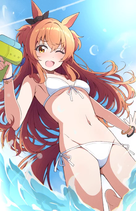 水着マヤちんに海辺でロックオンされたい#マヤノトップガン 