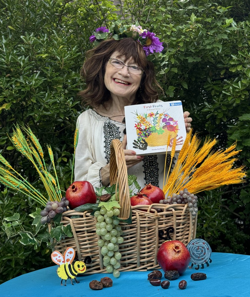 The wonderful Shavuot holiday starts on June 11.
For your littlest ones, pick up a copy of First Fruits: A Shavuot Story
from PJ Press .