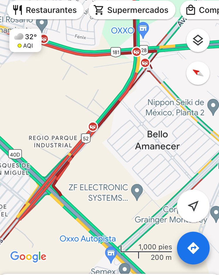 El tráfico nos está robando igual o más que <a href="/Cristina_Diaz_S/">Cristina Díaz</a> le roba a Guadalupe 

Urgen soluciones viales para esta zona también <a href="/HectorGarciaNL/">Héctor García García</a>