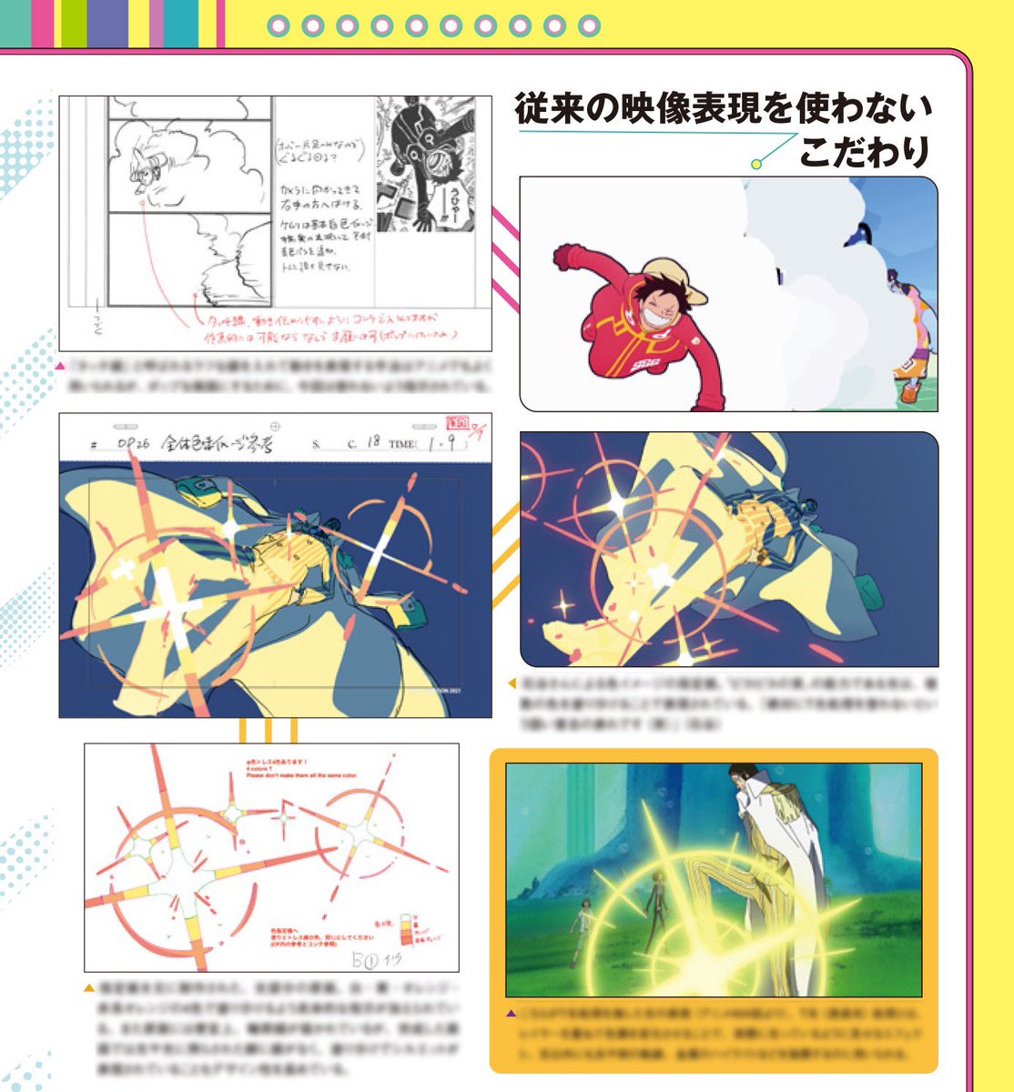 通販 送料無料 ！非売品！ ONE PIECE 絵コンテ OP ワンピース