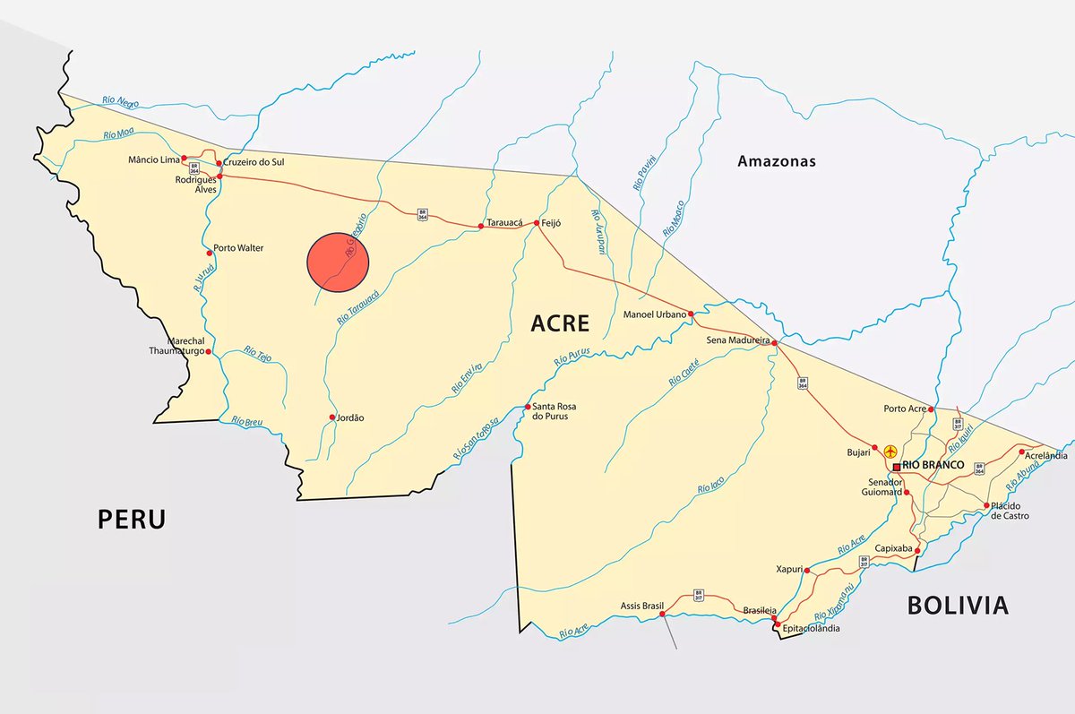 I just received the information that UFOs are descending over native villages in the state of Acre right now. Indigenous people are very apprehensive and regional authorities will likely be contacted very soon. A trip to the region is being planned by me and also by journalists