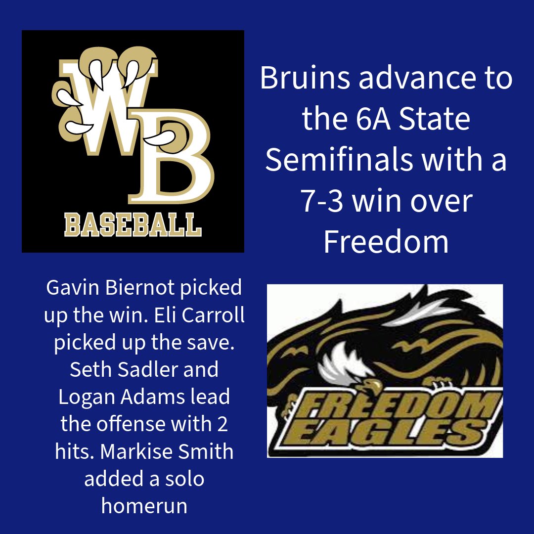 WBHSBasebal's tweet photo. #onemoregameonemoreday https://t.co/apkTGNPUbh