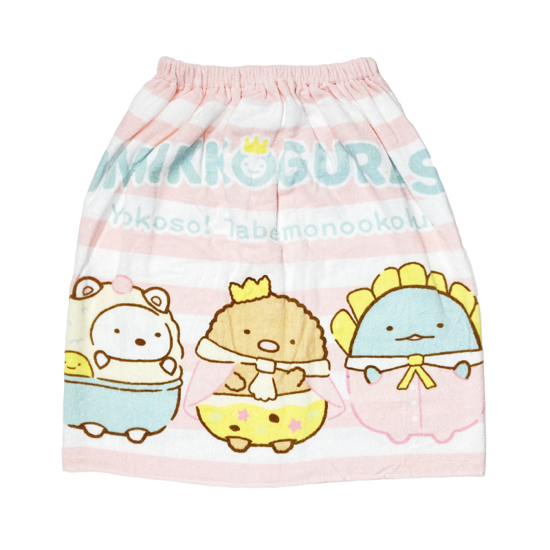 NASTO_ONLINE's tweet photo. #楽天スーパーSALEで買うべきもの
#楽天スーパーセール

【ラップタオル　すみっコぐらし　60cm】

海水浴やプールに大活躍のスナップボタン付きのラップタオルです🏖🌤
ゴム入りでぴったりフィットしてお着替えらくらく♪
肌に触れるパイル地は綿100％で吸水性も抜群！

▼https://t.co/BNopCfaJyh https://t.co/jAJcVHvJGe