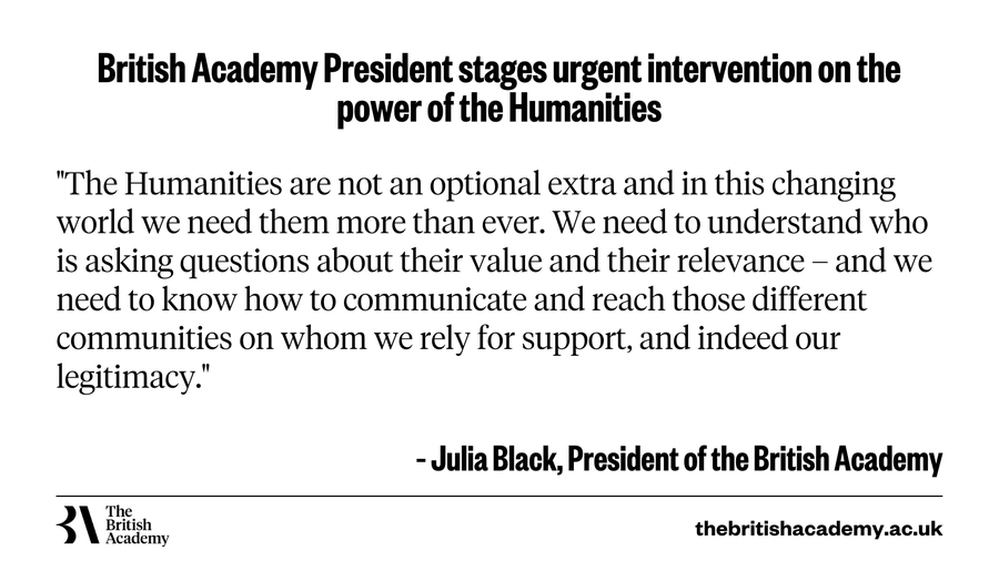Devastating cuts are being proposed at @goldsmithsuol. Please: don't be complicit in this government's attack on arts &amp; humanities - we need them more than ever. #notadonedeal @goldsmithsucu thebritishacademy.ac.uk/news/humanitie…
