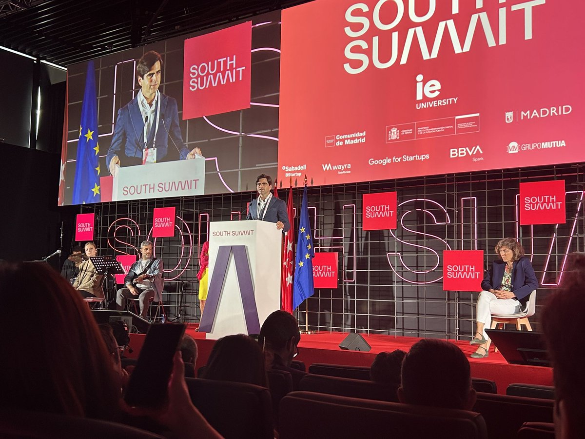 And <a href="/south_summit/">South Summit</a> 2024 is launched! Start by Founder <a href="/mbenjucv/">Maria Benjumea</a> special mention to #PortoAlegre #riograndedosulneedshelp in solidarity with the people of #Brazil, the celebration of innovation and as <a href="/diego_alcazar/">Diego del Alcázar Benjumea</a> CEO of <a href="/IEuniversity/">IE University</a> mentioned “shape entrepreneurial leaders”