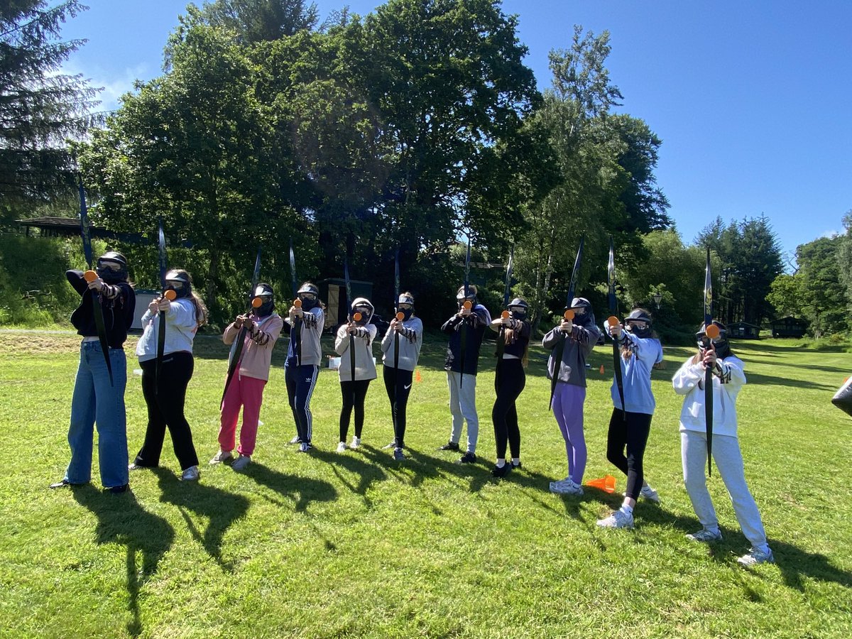 SASB_RMCE's tweet photo. A busy second day at Gen Hope! A Hobbit themed outdoor Treasure Hunt, Archery, a walk around the loch & Highland Games! Having a blast! 🧡 #GenHope
@sasbhighschool https://t.co/FUfxRCNXep