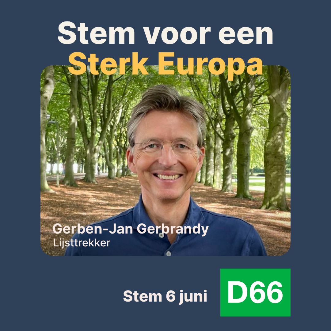 Liggen stempas en ID al klaar? Morgen kan je stemmen voor een sterk Europa! #verkiezingen #stemD66 #EUelections2024 #Europapa