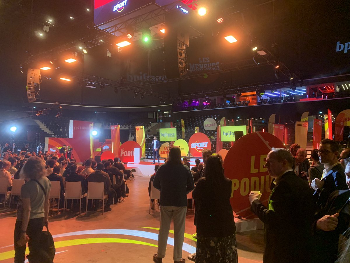 Première édition de Sport définition by <a href="/Bpifrance/">Bpifrance</a> à la <a href="/adidasarena/">adidas arena</a> 🏀🔥