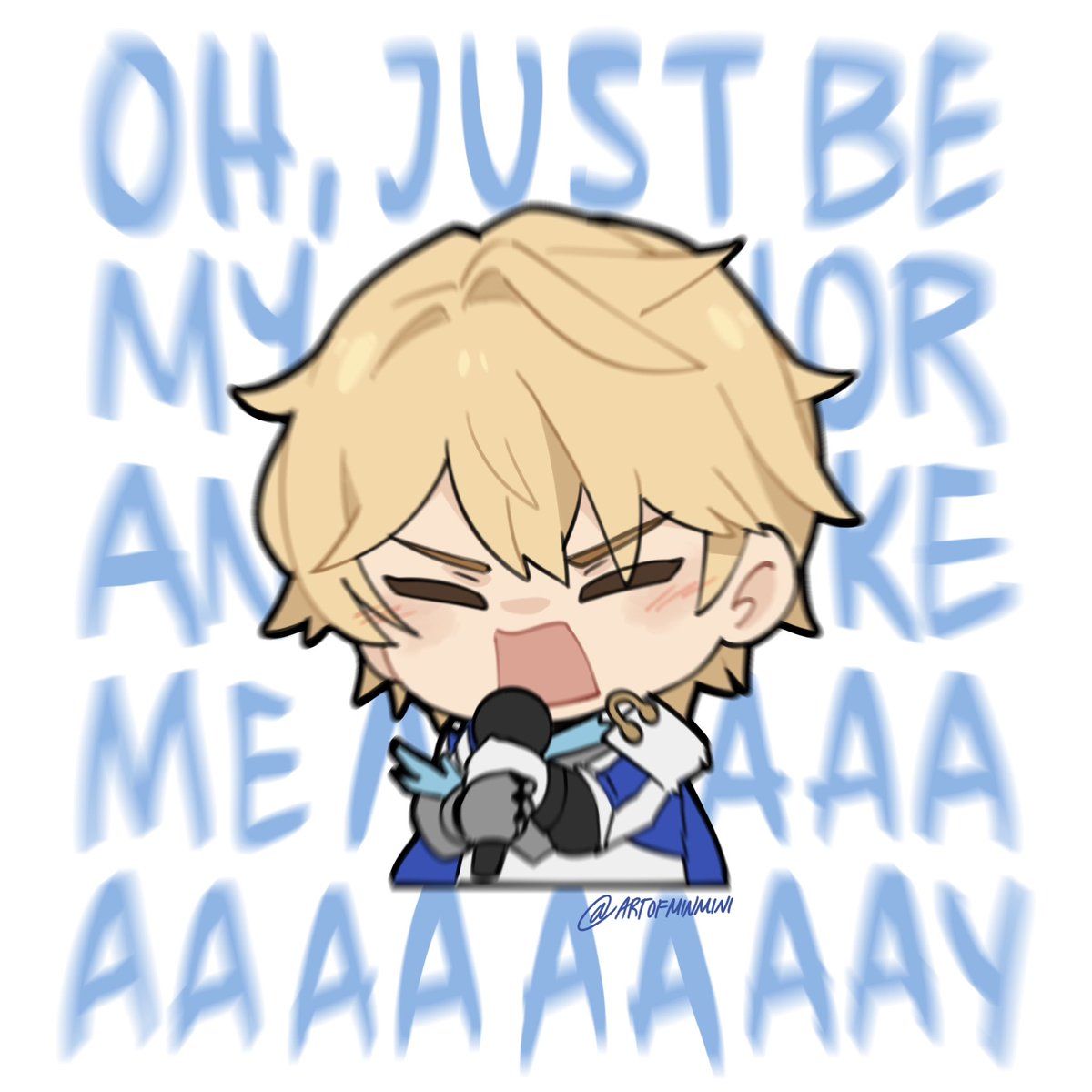 not to be dramatic or anything but bryson ate that up omg had to go back and listen a few times more 

grateful the VAs give us fun collabs like this, it’s so nice 😭🫶thank you!

got the urge to doodle lil singing gepard to make his sister proud👏