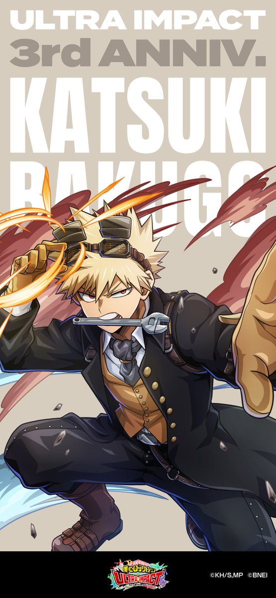 heroaca_ui's tweet photo. /／　
　3周年記念
　SNSキャンペーン
　5000リポスト(RT)&amp;いいね達成！
\＼

ご参加ありがとうございました！

感謝の気持ちをこめて、豪華アプリ内アイテムと特別な壁紙をプレゼント！

スマホの壁紙に設定して、
ヒロトラをもっと楽しもう！

入手期限：～6/12(水)23:59予定
#ヒロトラ #ヒロアカ https://t.co/nNI8ooDIGy